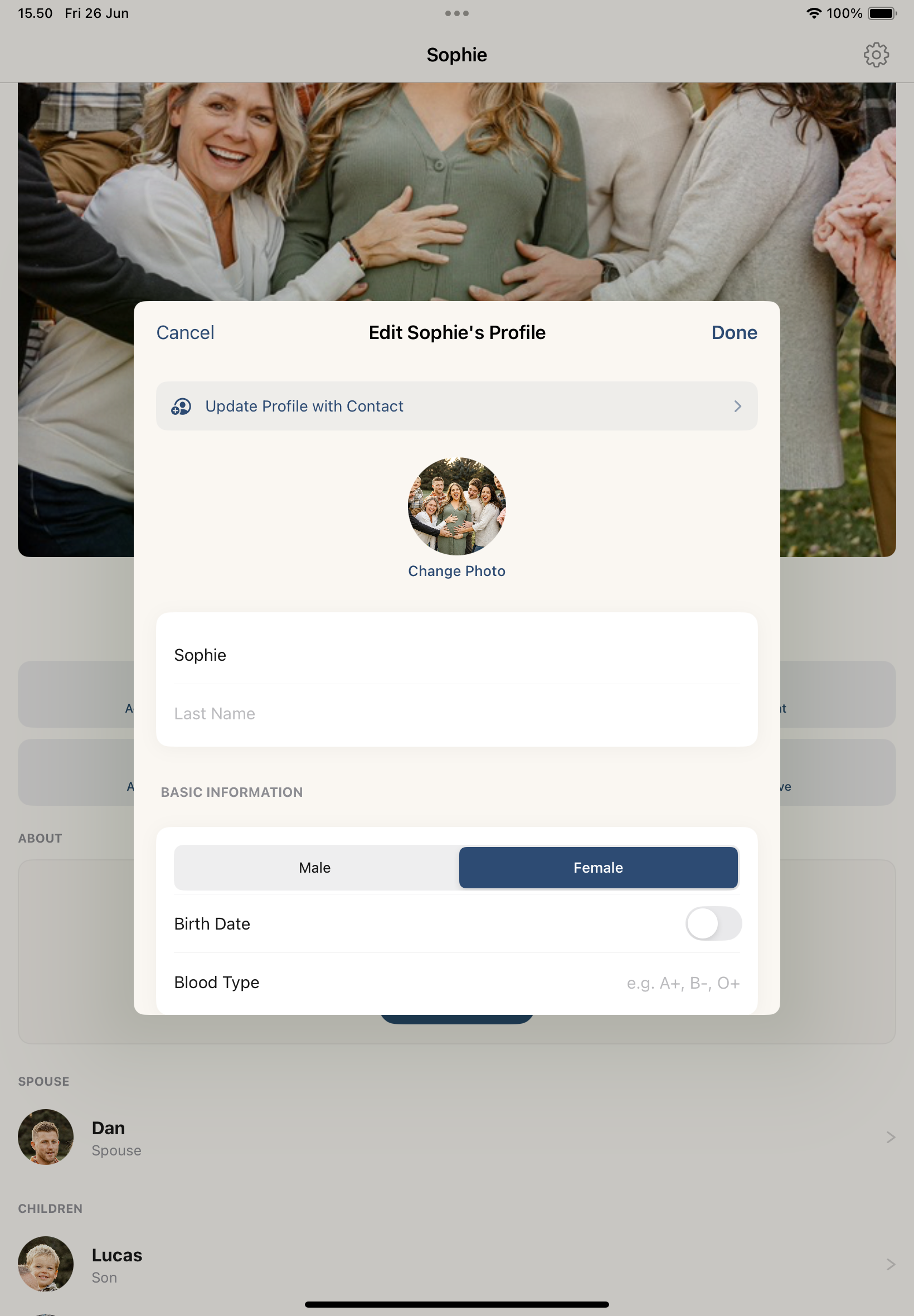Silsilah: Family Tree iPad screenshot 4