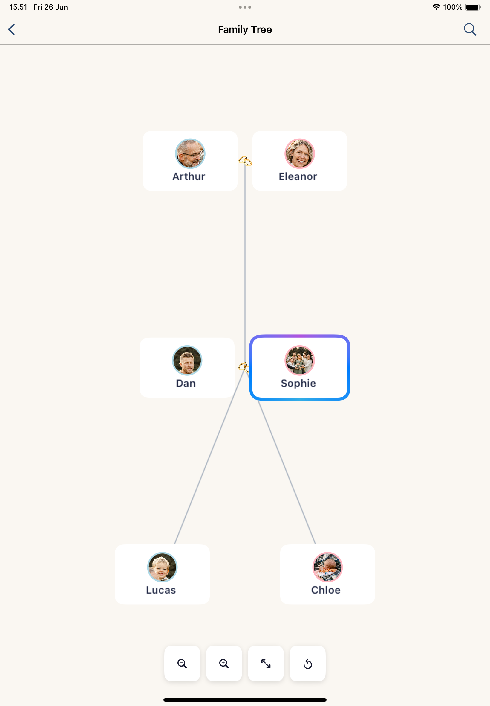 Silsilah: Family Tree iPad screenshot 5